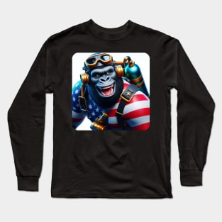 Grumpy Gorilla #19 Long Sleeve T-Shirt